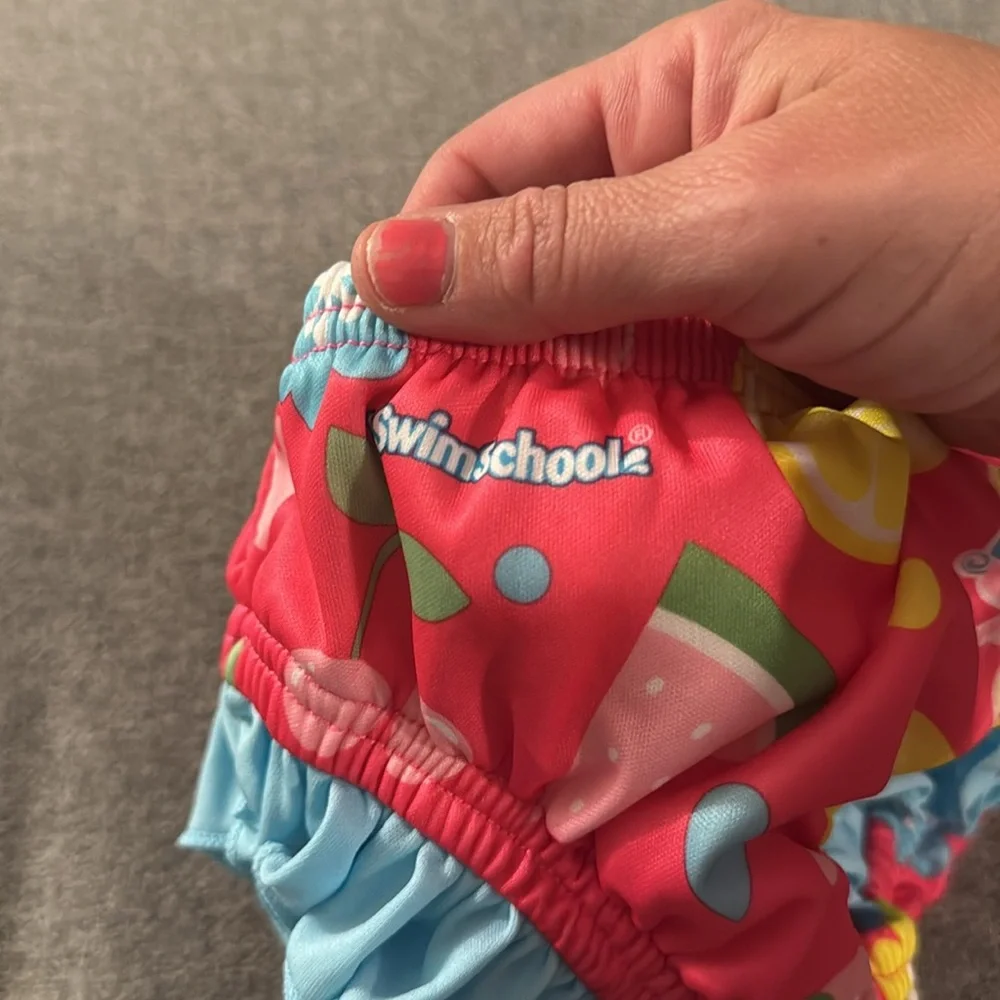 5/$15- Kids Swim Diaper - Red and Blue